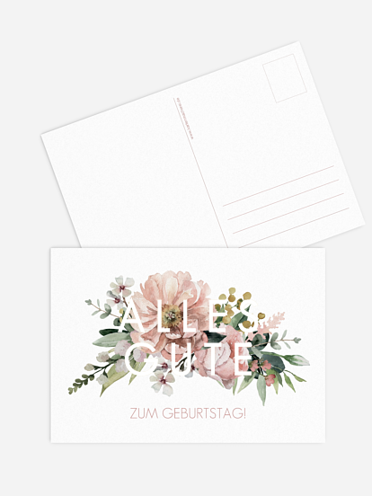 Grußkarte Secret Garden