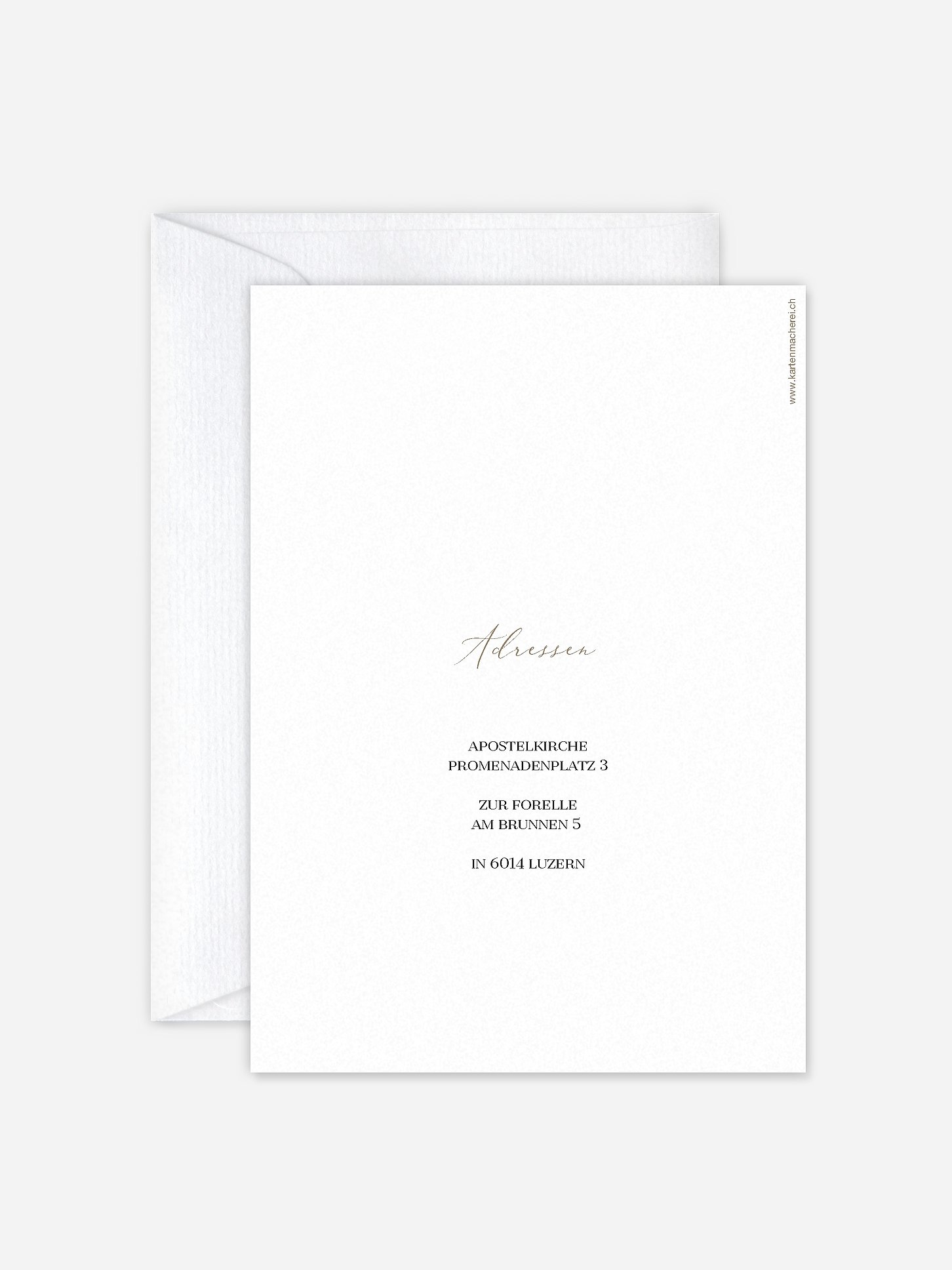 Hochzeitseinladung Natural Greenery