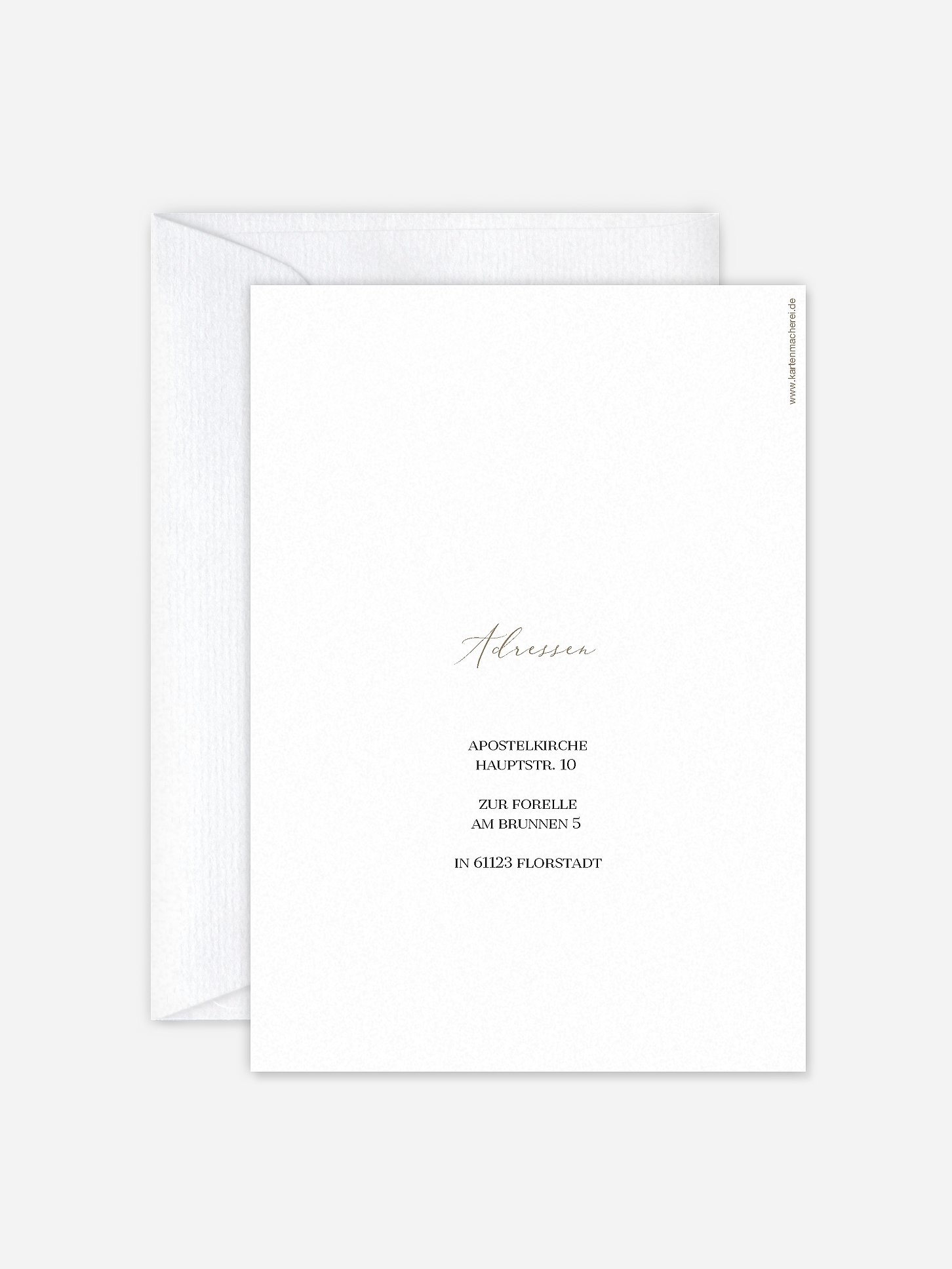 Hochzeitseinladung Natural Greenery