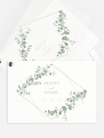 Hochzeitseinladung Natural Greenery