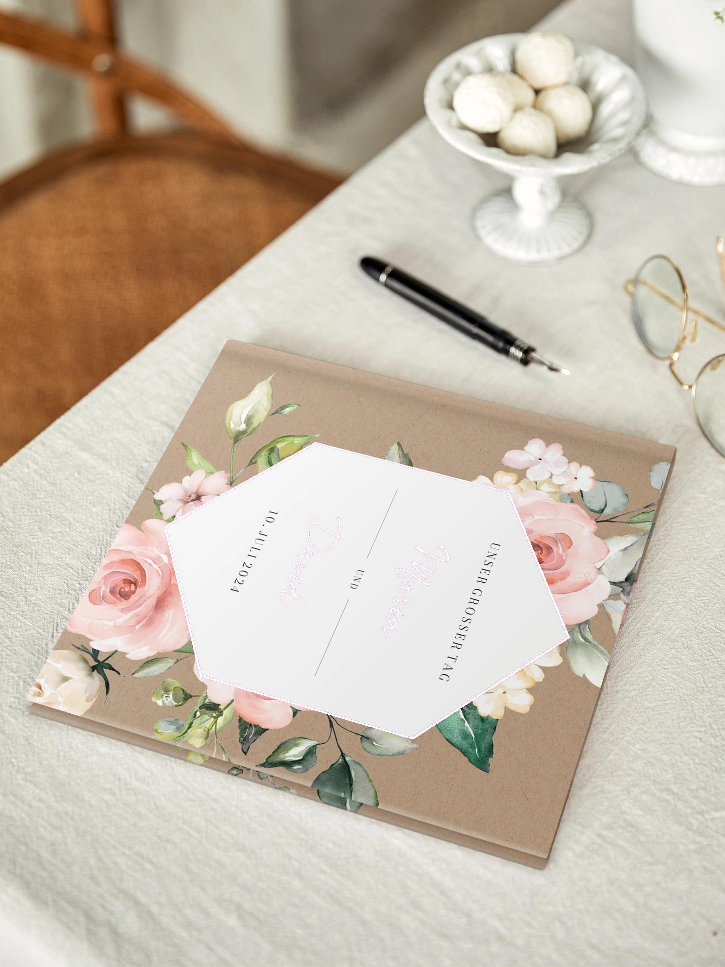 Gästebuch Soft Florals