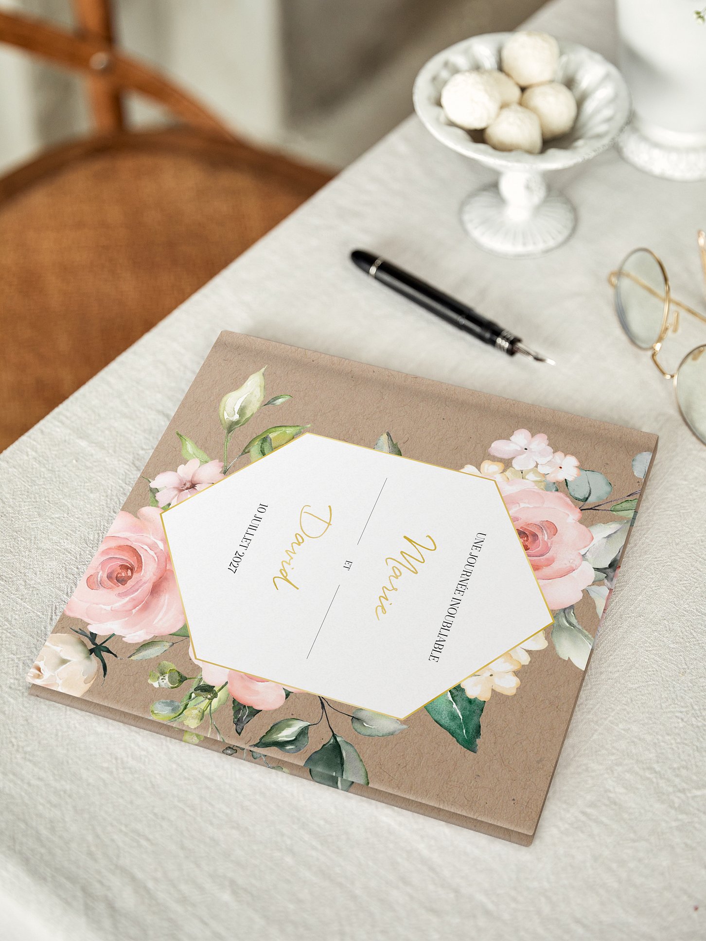 Livre d'or Soft Florals