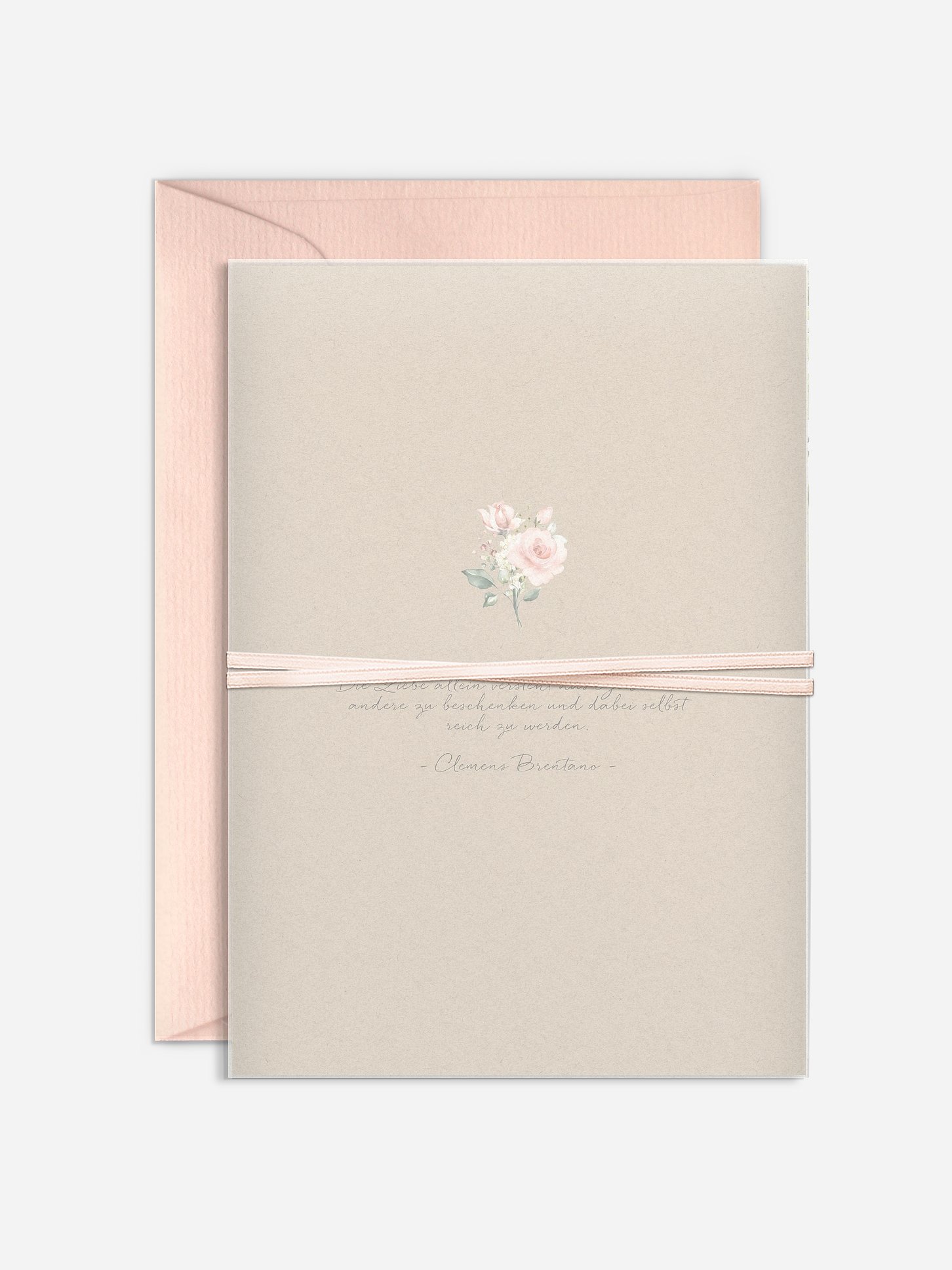 Hochzeitseinladung Soft Florals