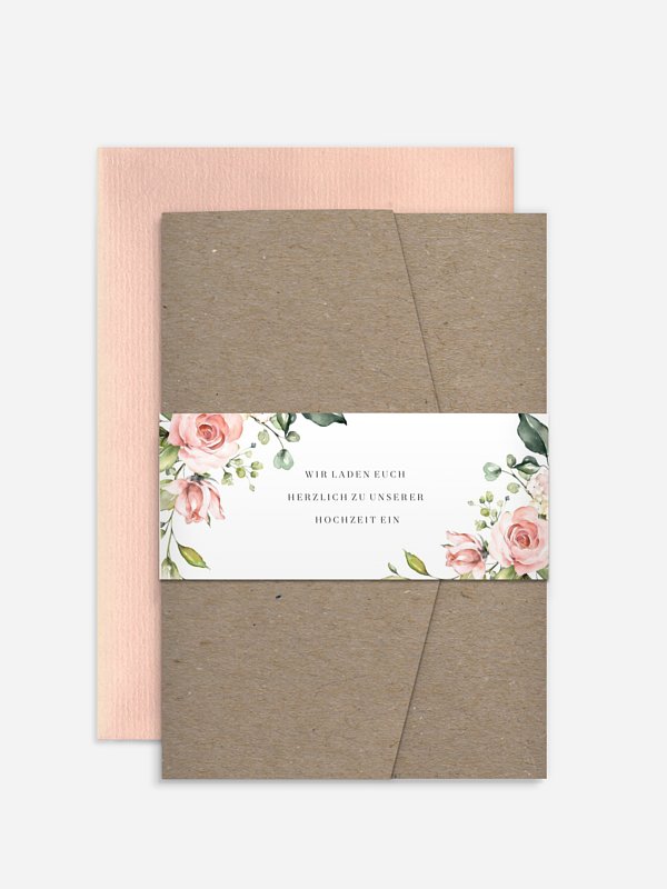 Hochzeitseinladung Soft Florals