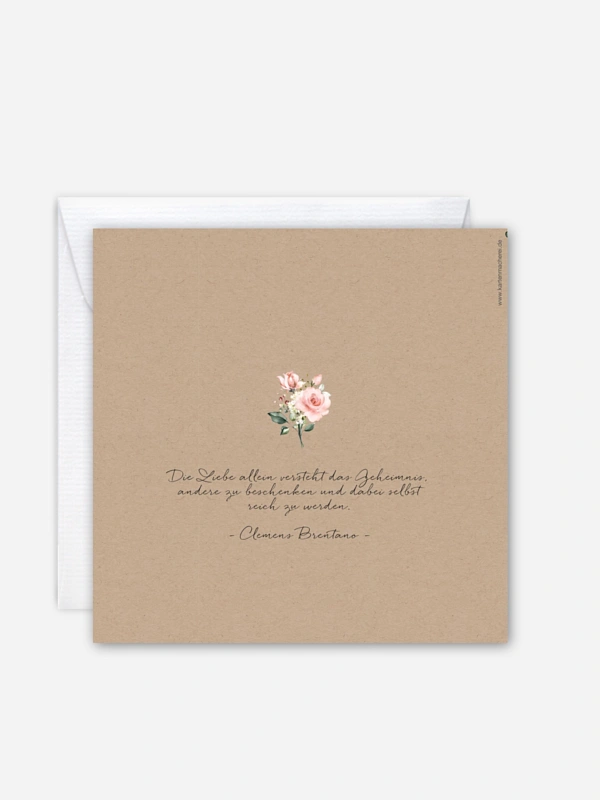 Hochzeitseinladung Soft Florals