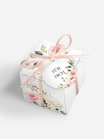 Gastgeschenkbox Soft Florals