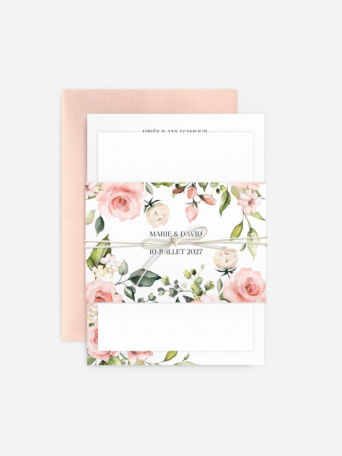 Faire-part de mariage Soft Florals