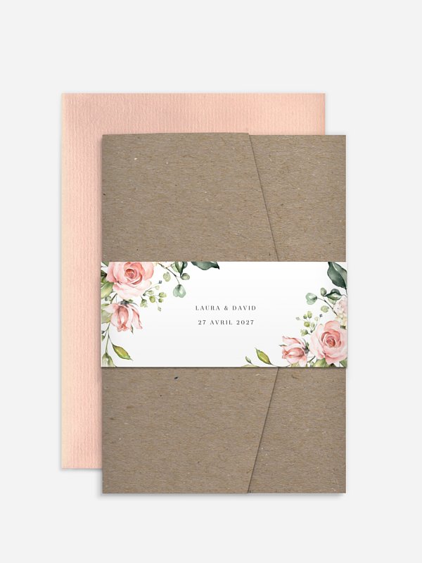 Faire-part de mariage Soft Florals
