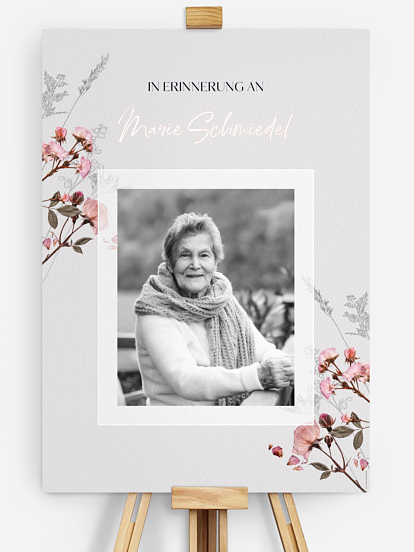 Trauer-Poster Herbarium