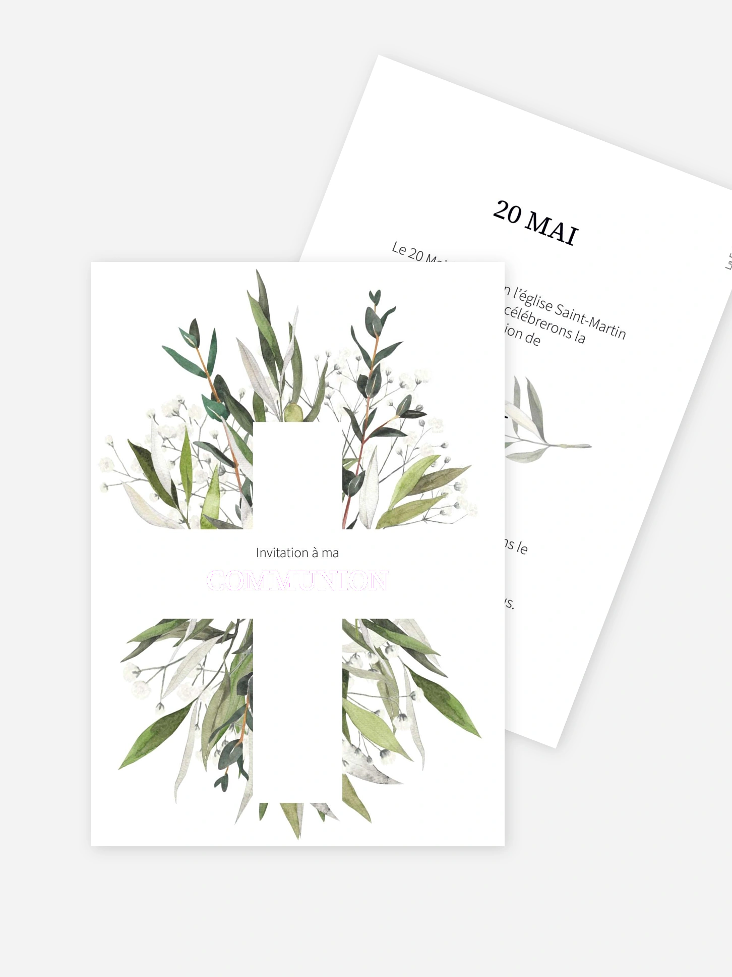 Invitation communion Italia