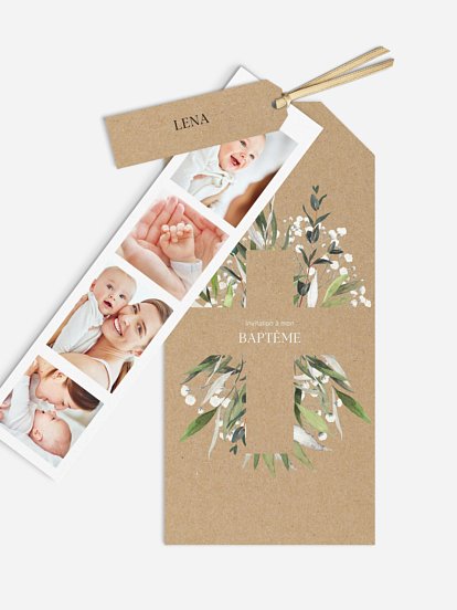 Faire-part baptême Italia