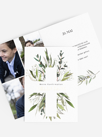 Danksagung Konfirmation Italia