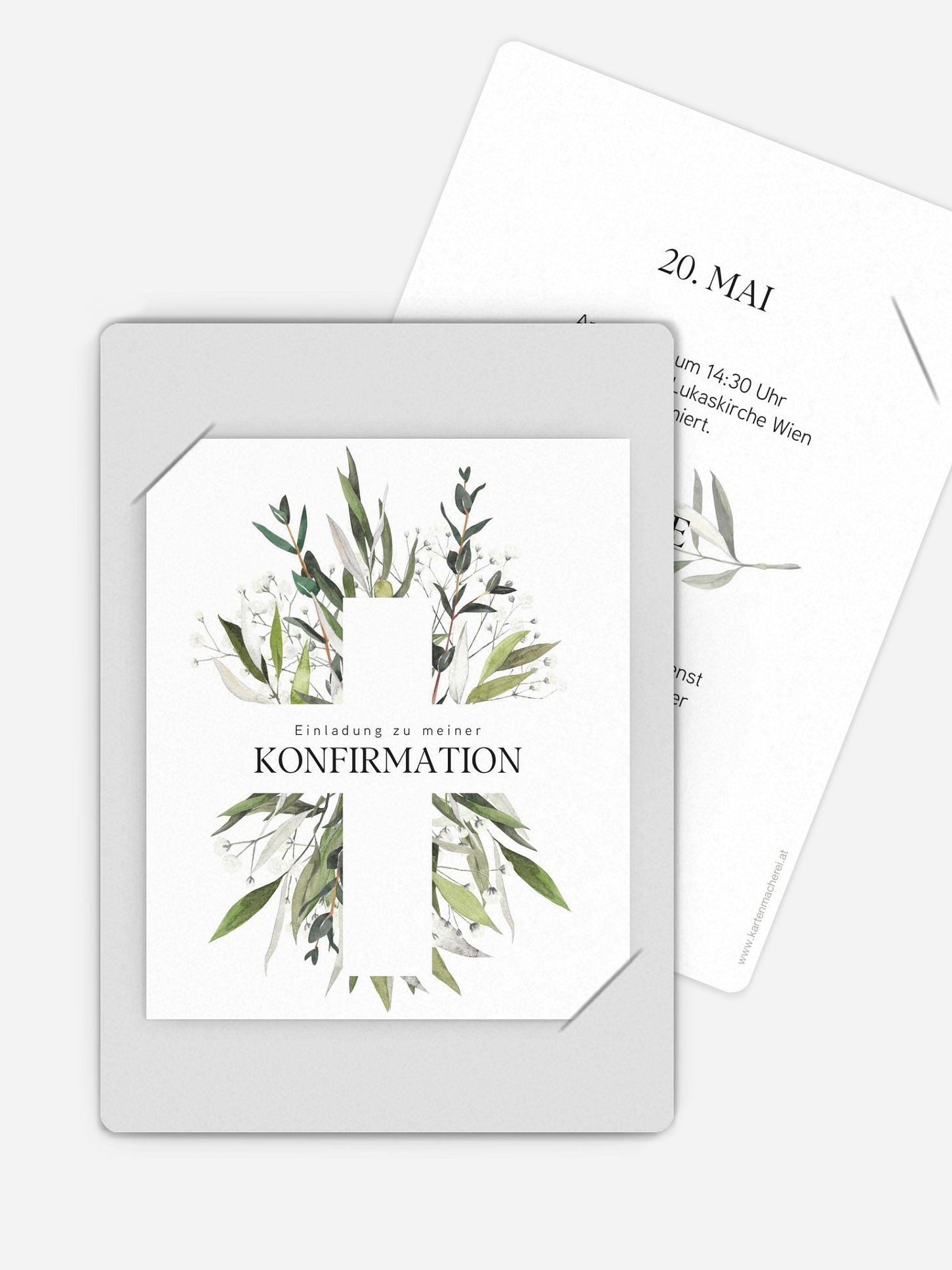 Konfirmationseinladung Italia