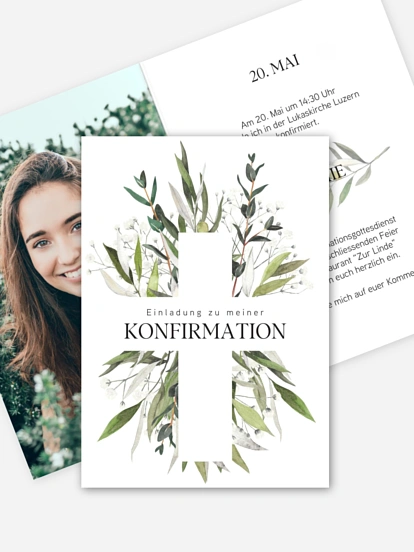Konfirmationseinladung Italia