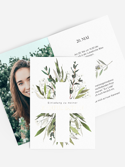 Konfirmationseinladung Italia