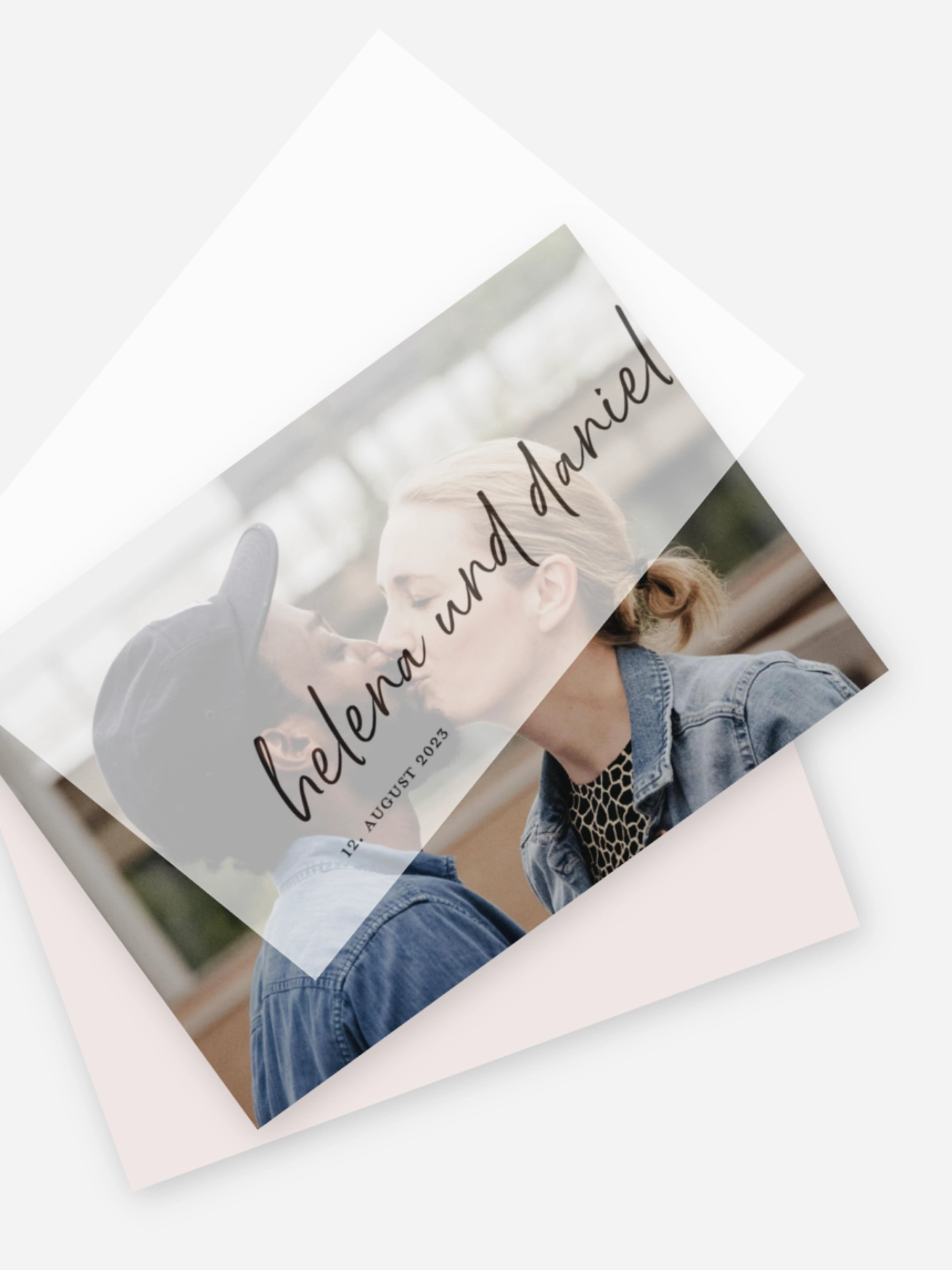 Hochzeitseinladung My Type