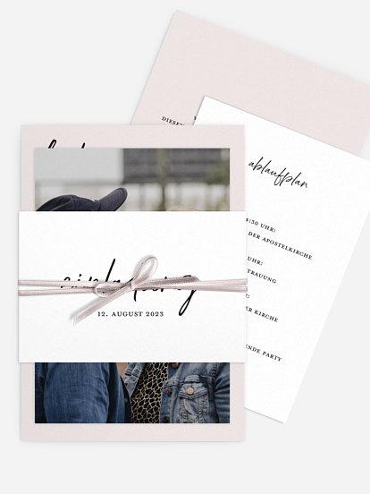 Hochzeitseinladung My Type