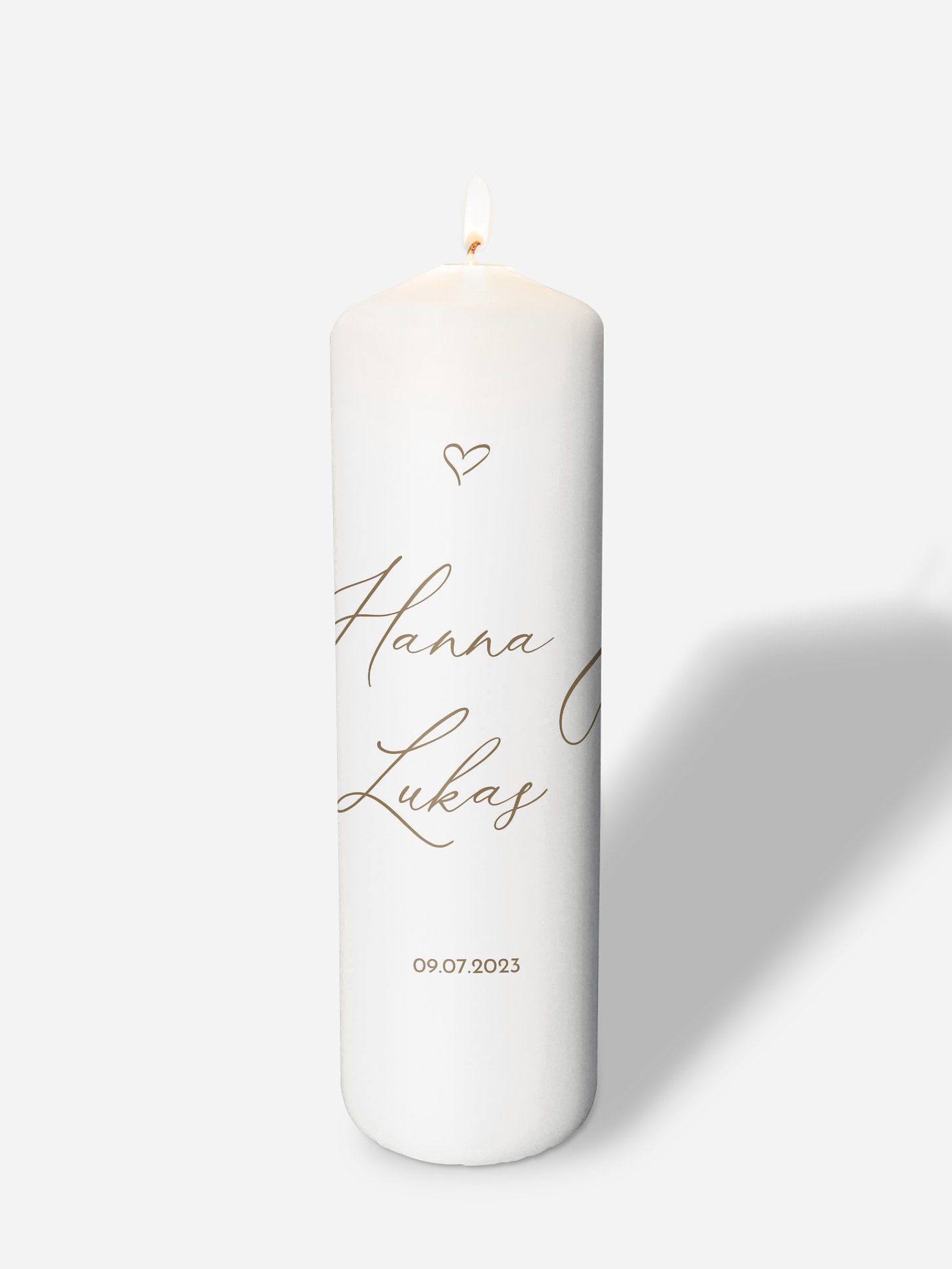 Hochzeitskerze First Love
