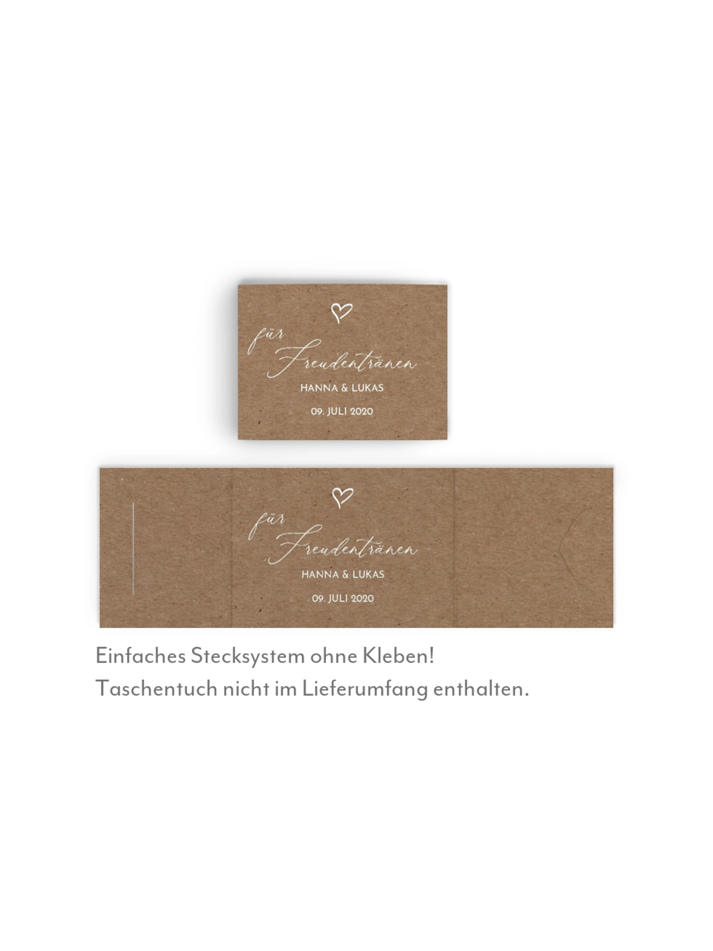 Freudentränen-Taschentücher First Love
