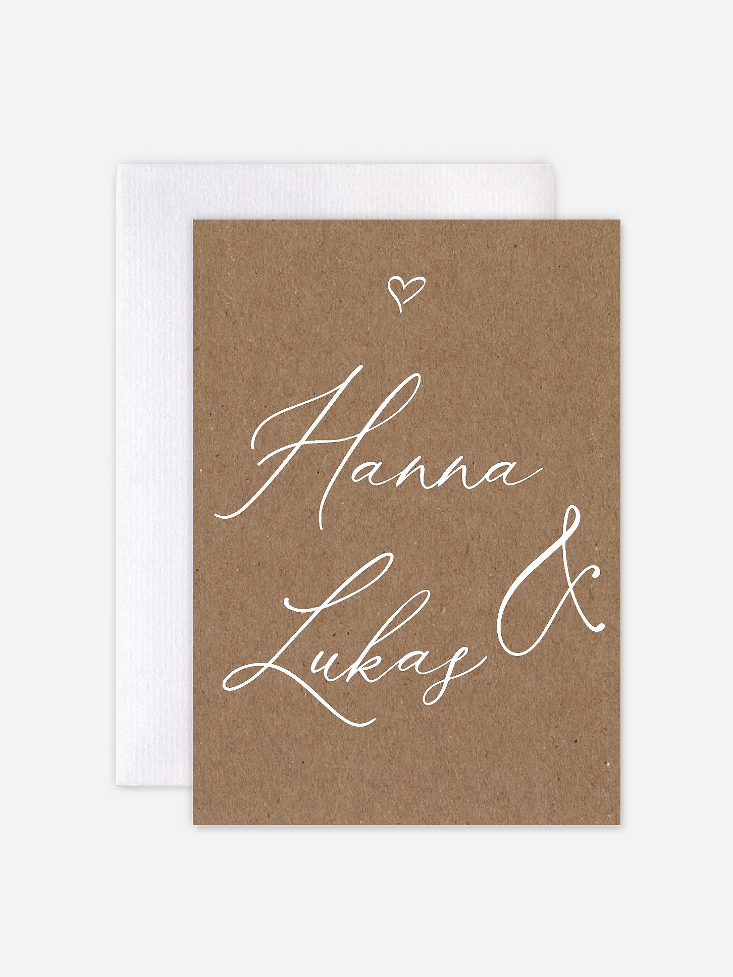 Hochzeitseinladung First Love