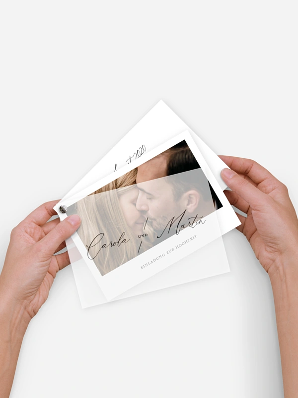 Hochzeitseinladung Love Letter