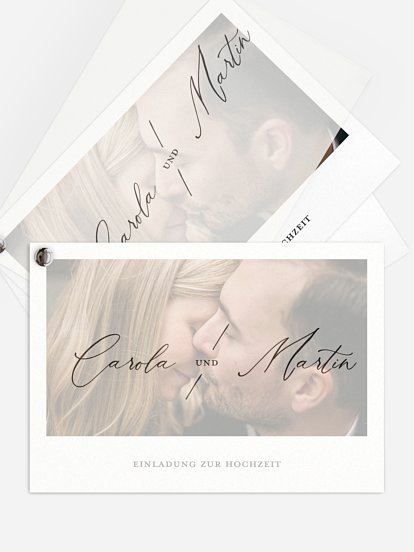 Hochzeitseinladung Love Letter