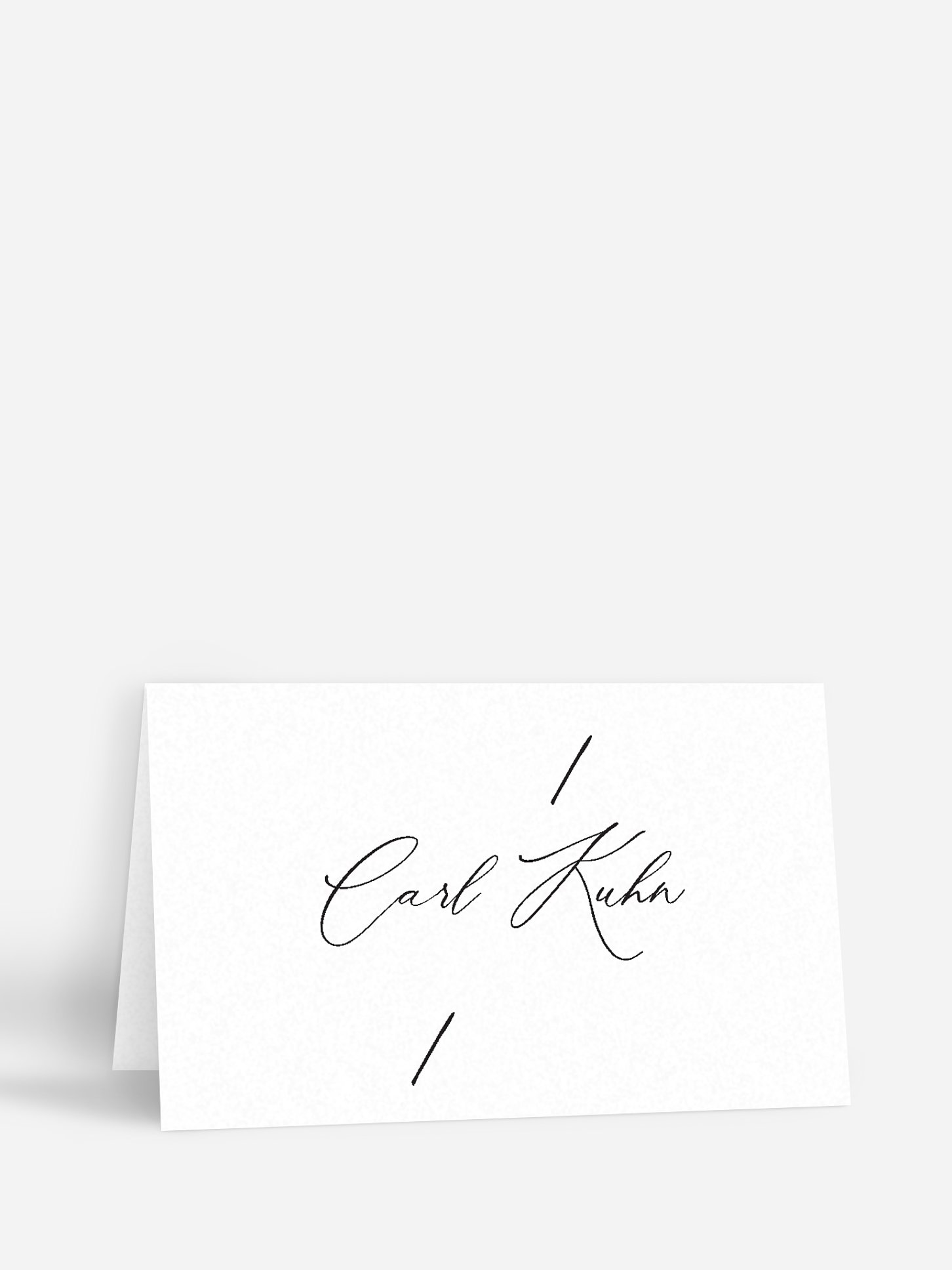 Tischkarte Hochzeit Love Letter