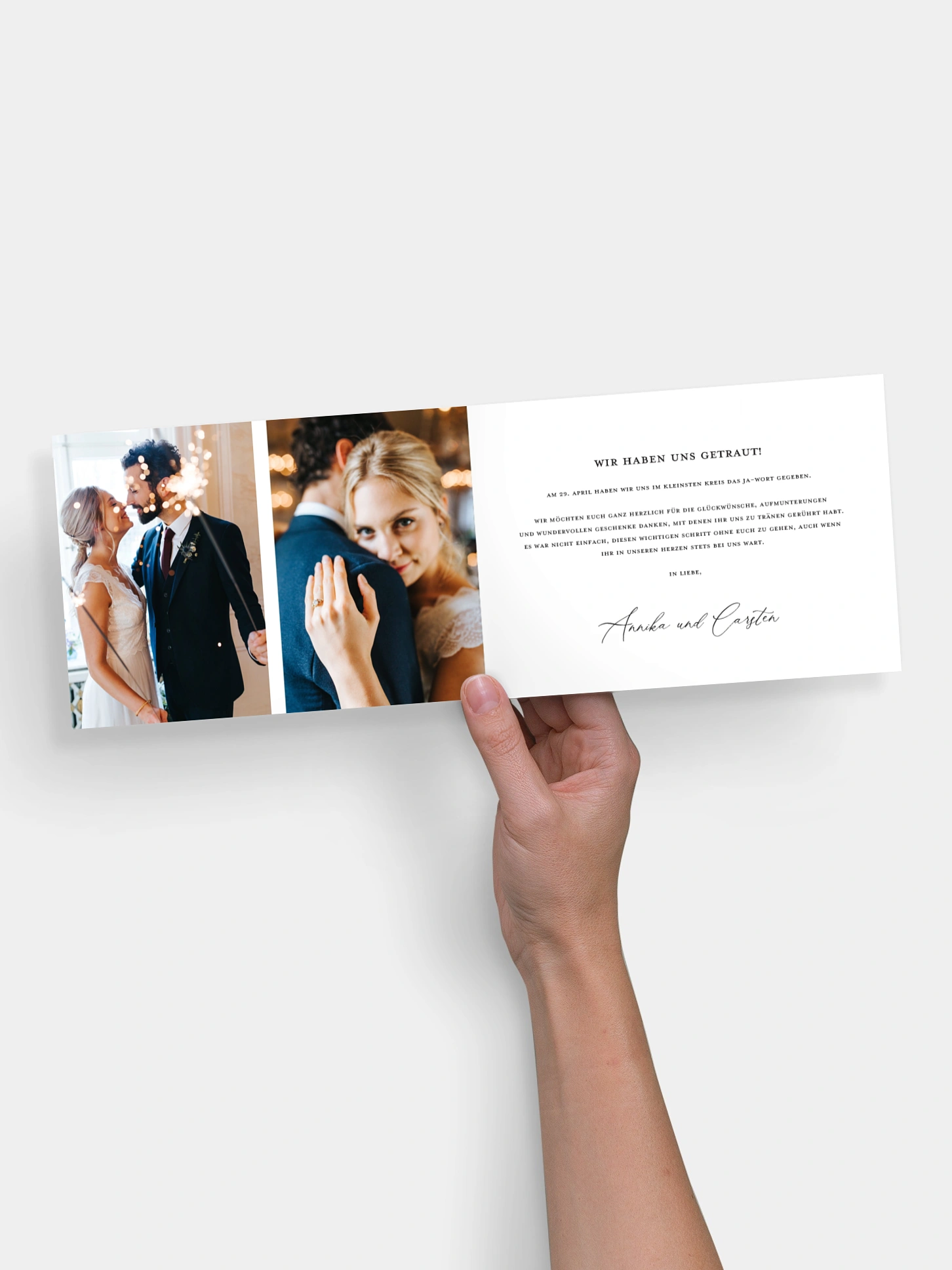 We-said-yes Karte Love Letter