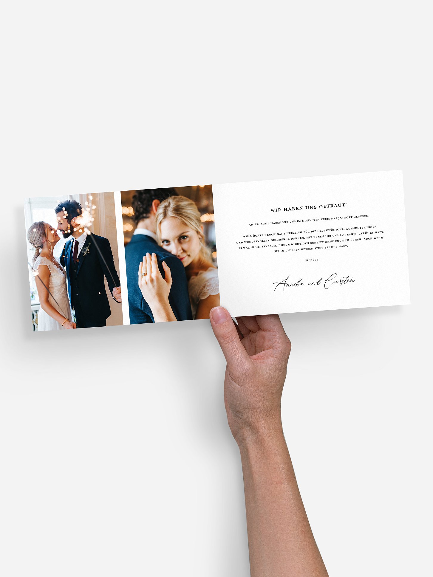 We-said-yes Karte Love Letter