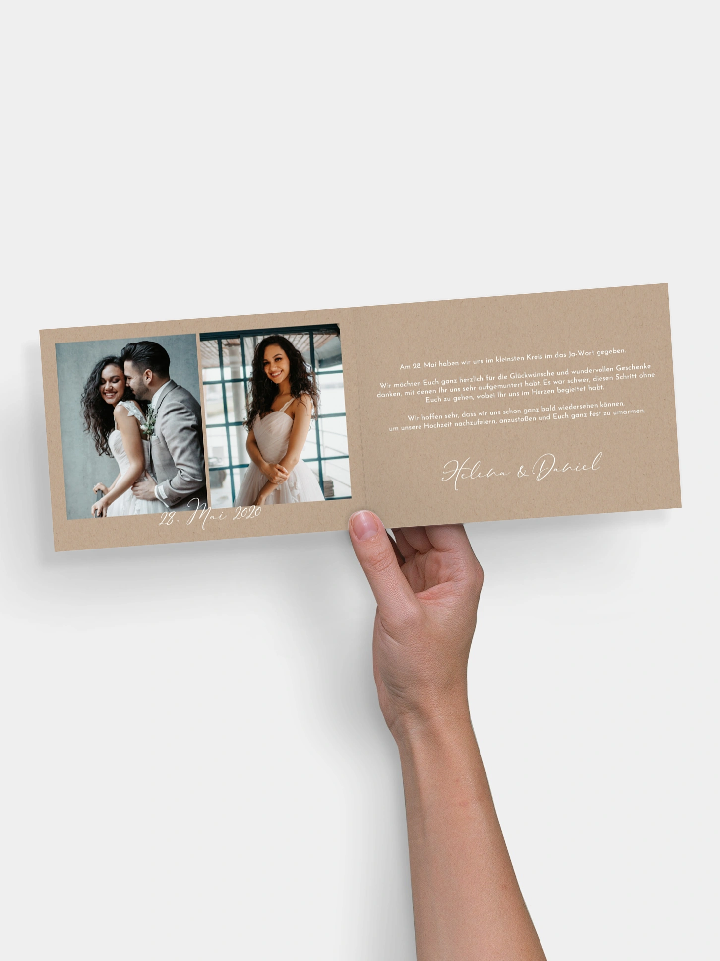 We-said-yes Karte Duett