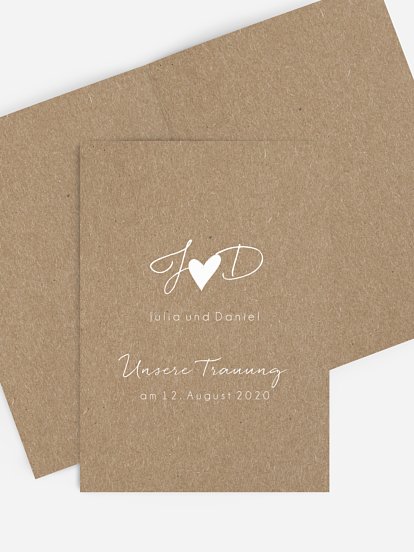 Liebesglück Kraftpapier Liebesglück Kraftpapier