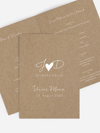 Liebesglück Kraftpapier Liebesglück Kraftpapier