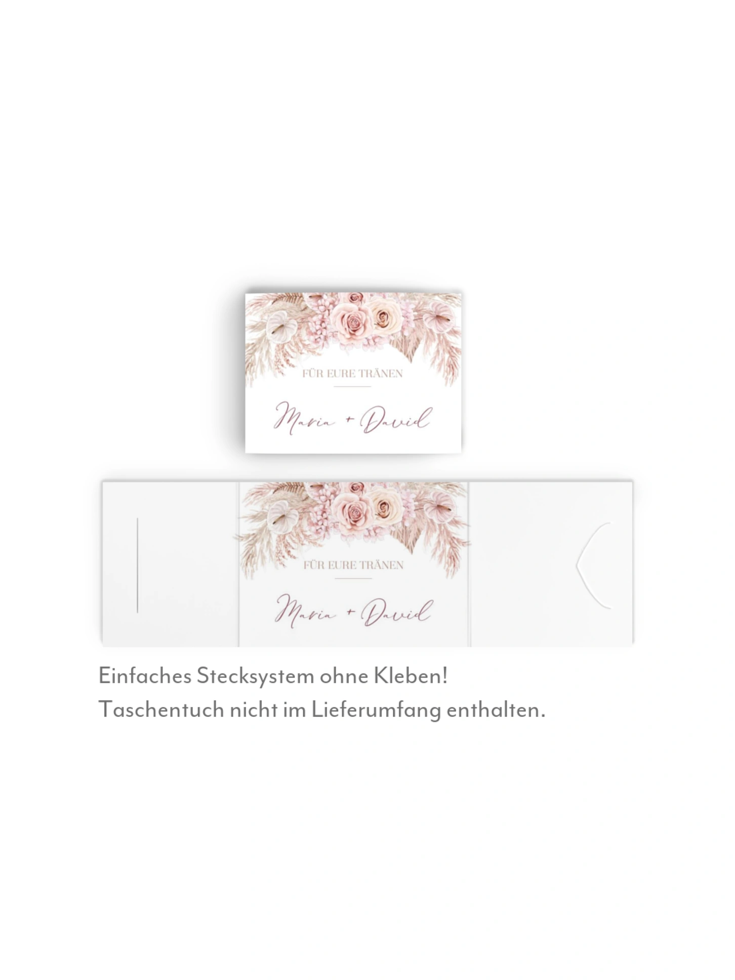 Freudentränen-Taschentücher Blush Bloom