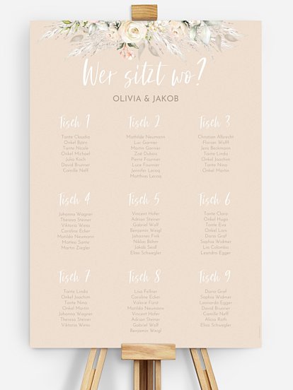 Rose & Pampas Rose & Pampas