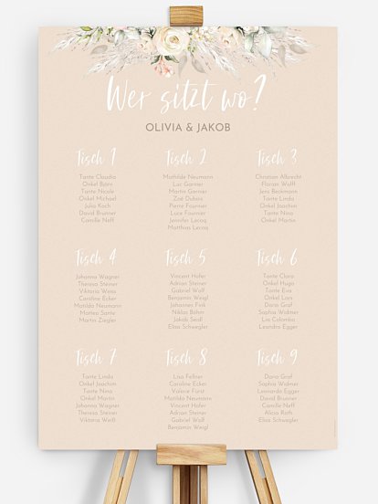 Rose & Pampas Rose & Pampas