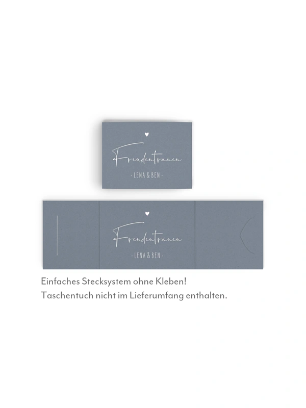 Freudentränen-Taschentücher Glücksfotos
