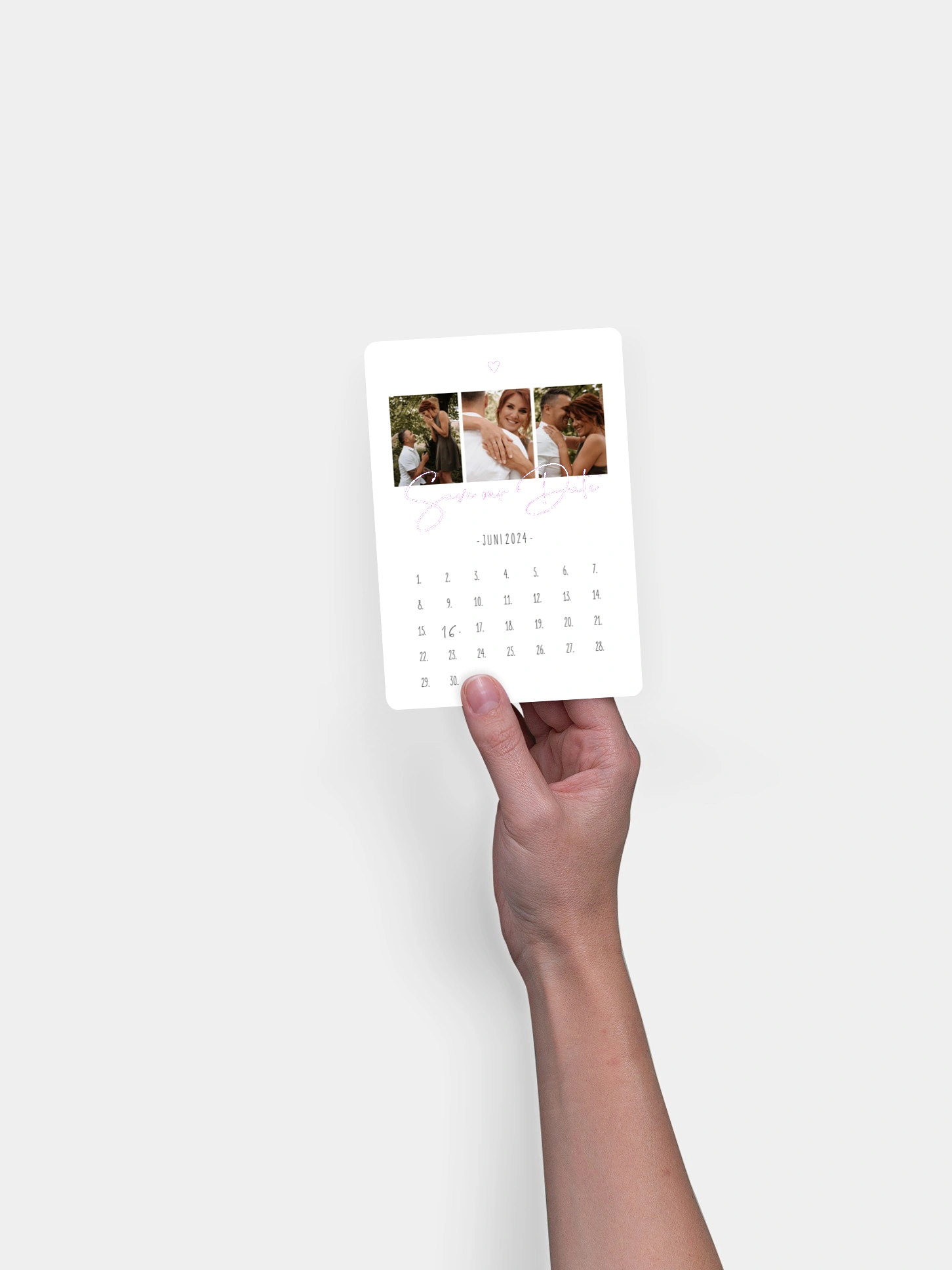 Save-the-Date Karte Glücksfotos