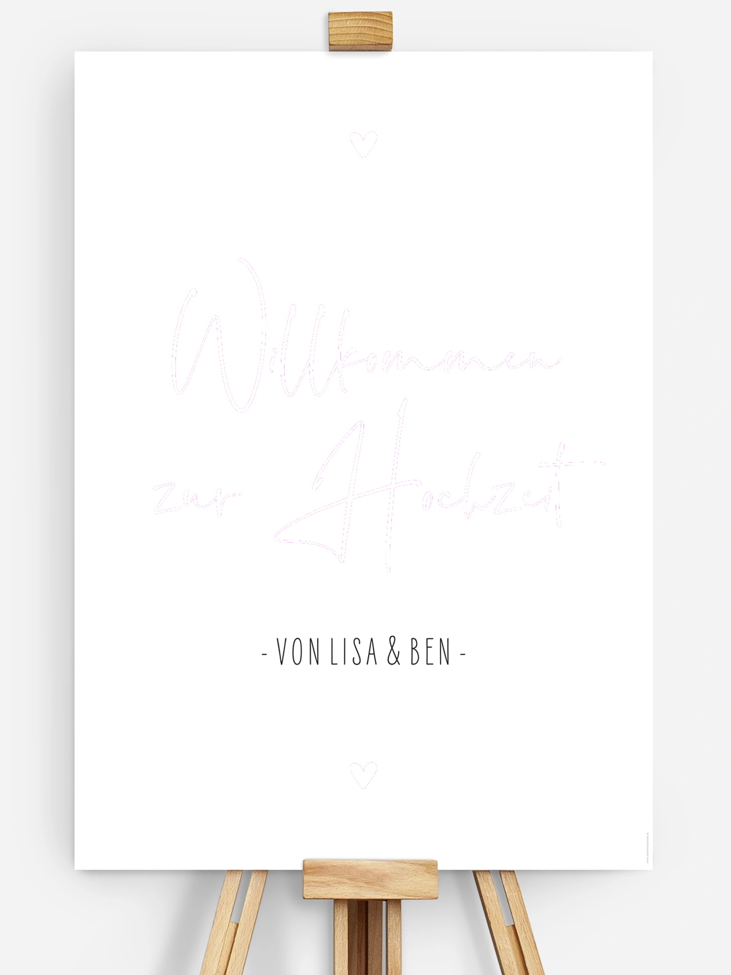 Willkommensschild Glücksfotos