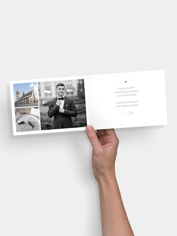 Danksagung Konfirmation Glücksfotos