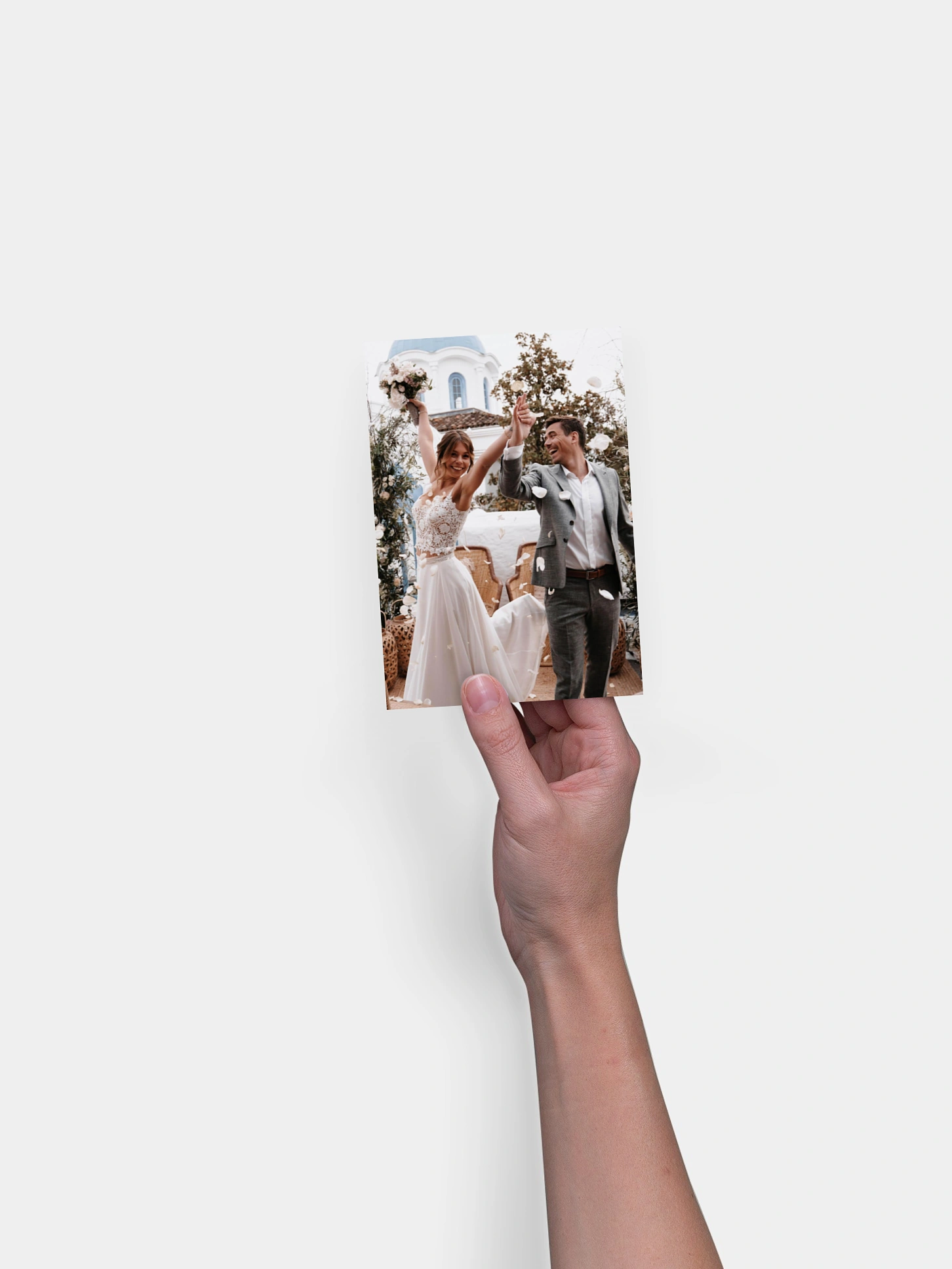 Dankeskarte Hochzeit Glückspaar