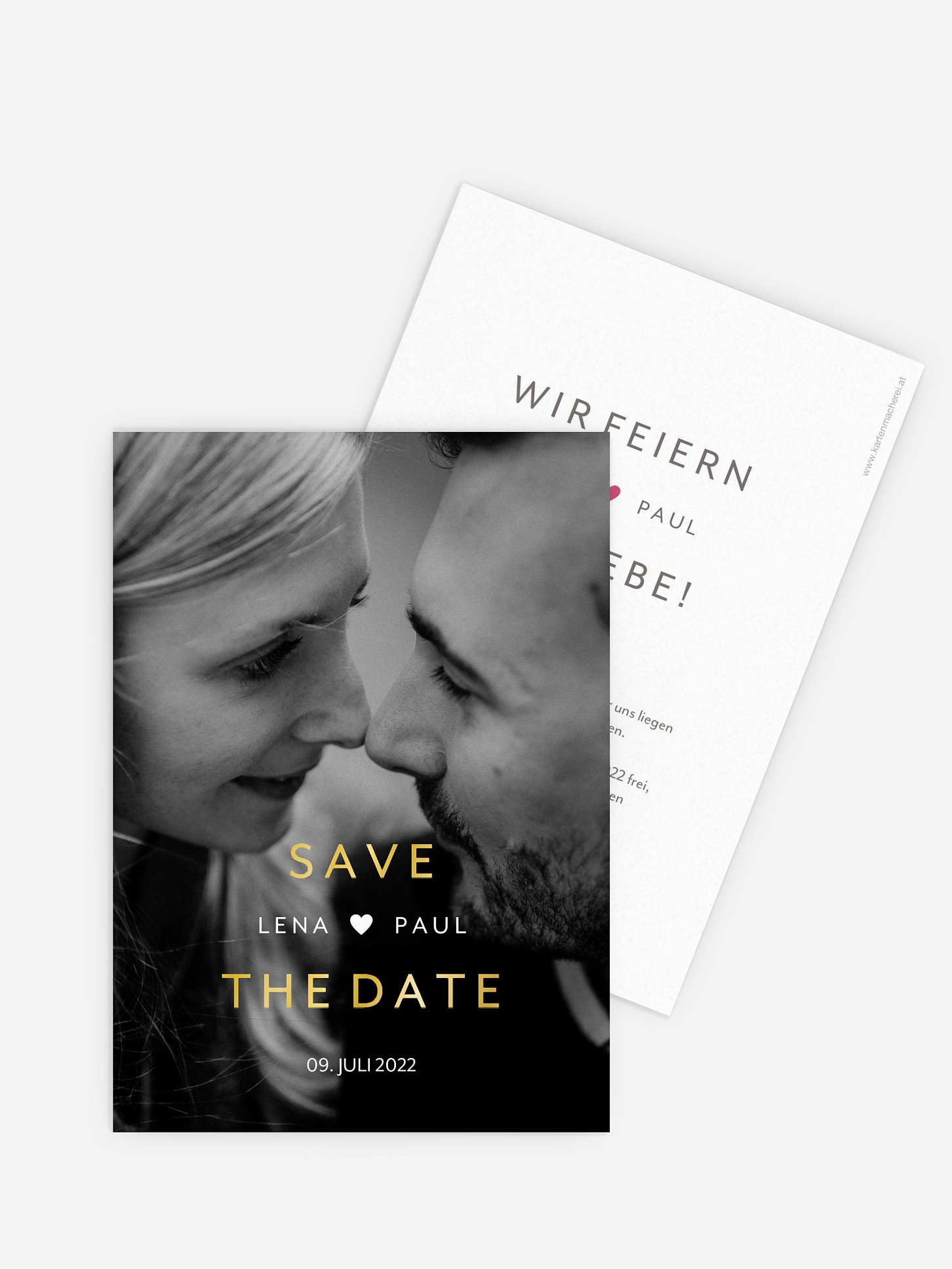 Save-the-Date Karte We Belong Together