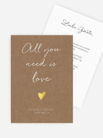 Change-the-Date Karte All You Need