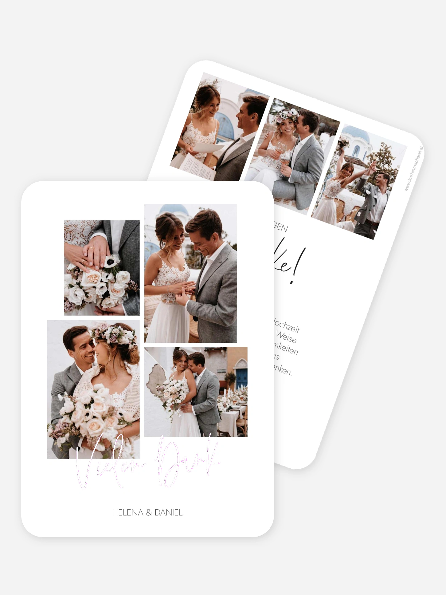 Dankeskarte Hochzeit Thank You