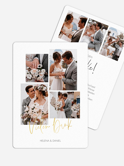 Dankeskarte Hochzeit Thank You