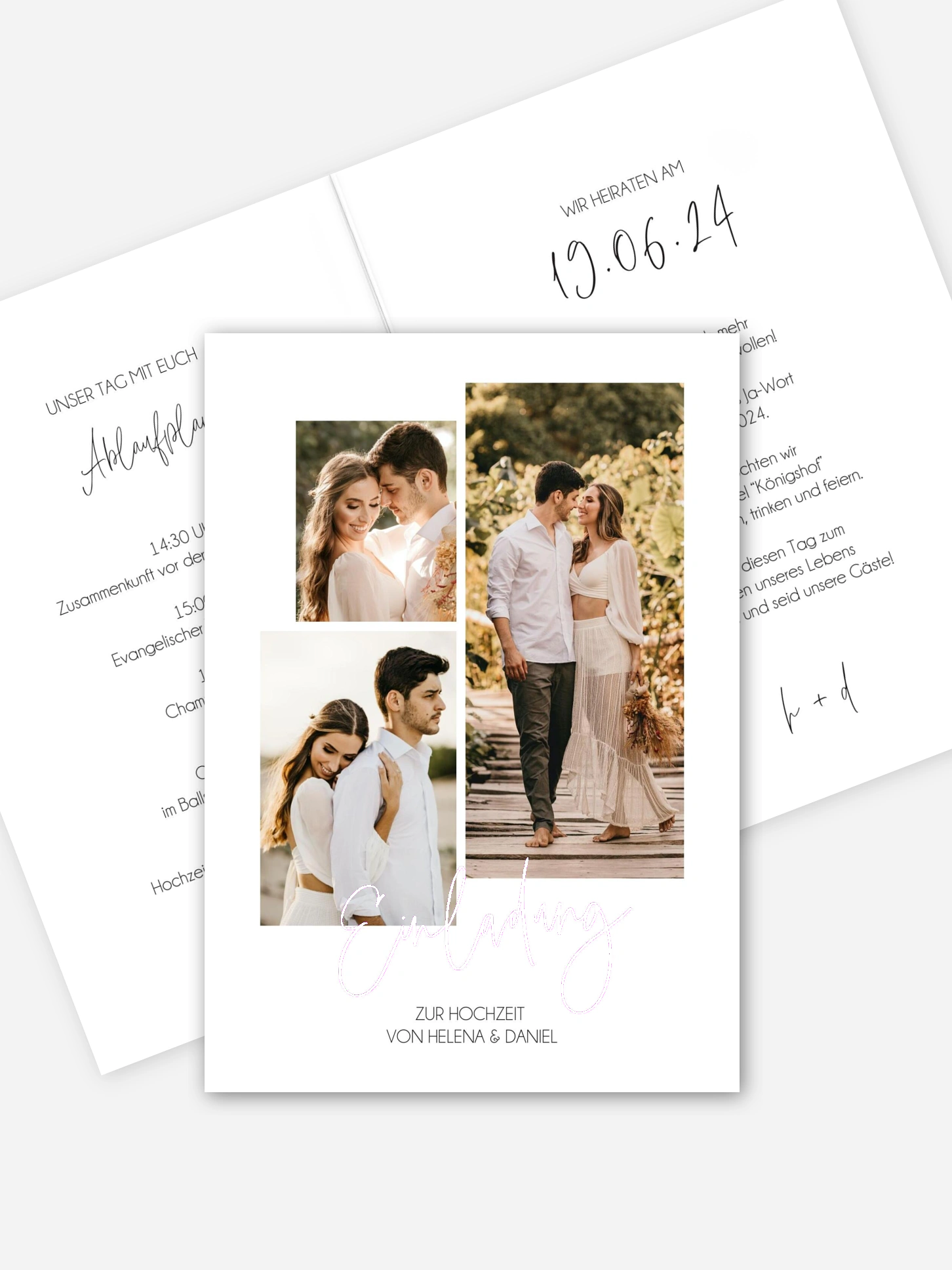 Hochzeitseinladung Thank You