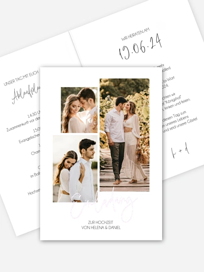 Hochzeitseinladung Thank You