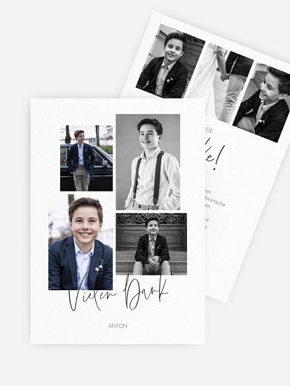 Danksagung Konfirmation Thank You