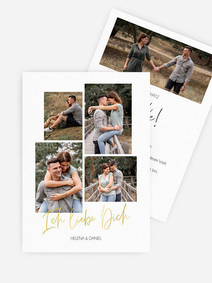 Karte zum Valentinstag Thank You