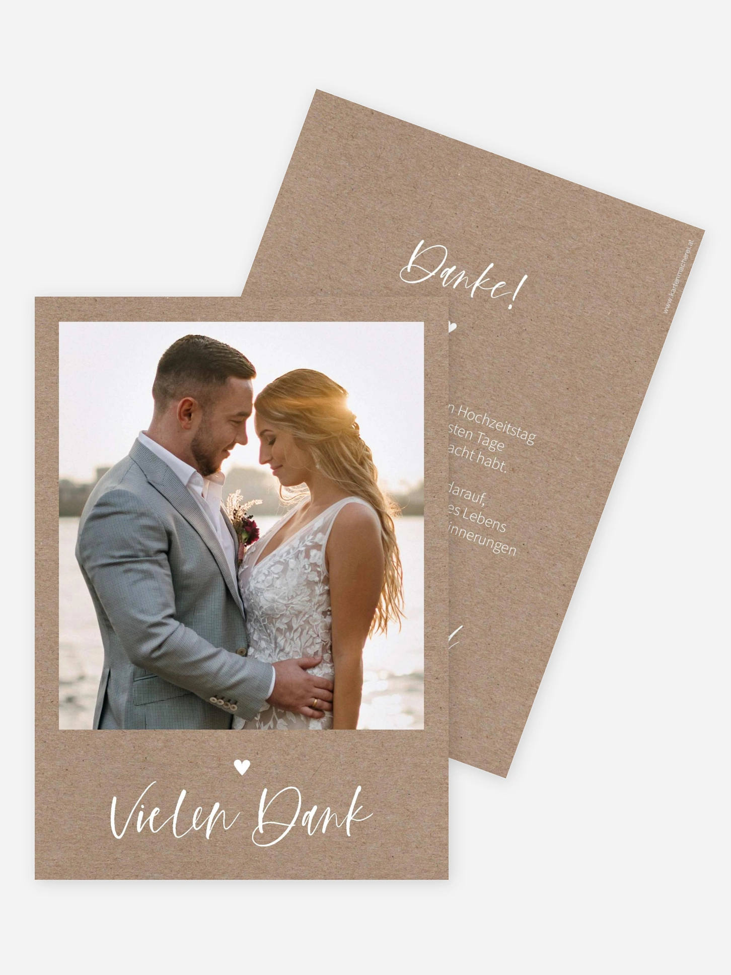 Dankeskarte Hochzeit Lovely Couple