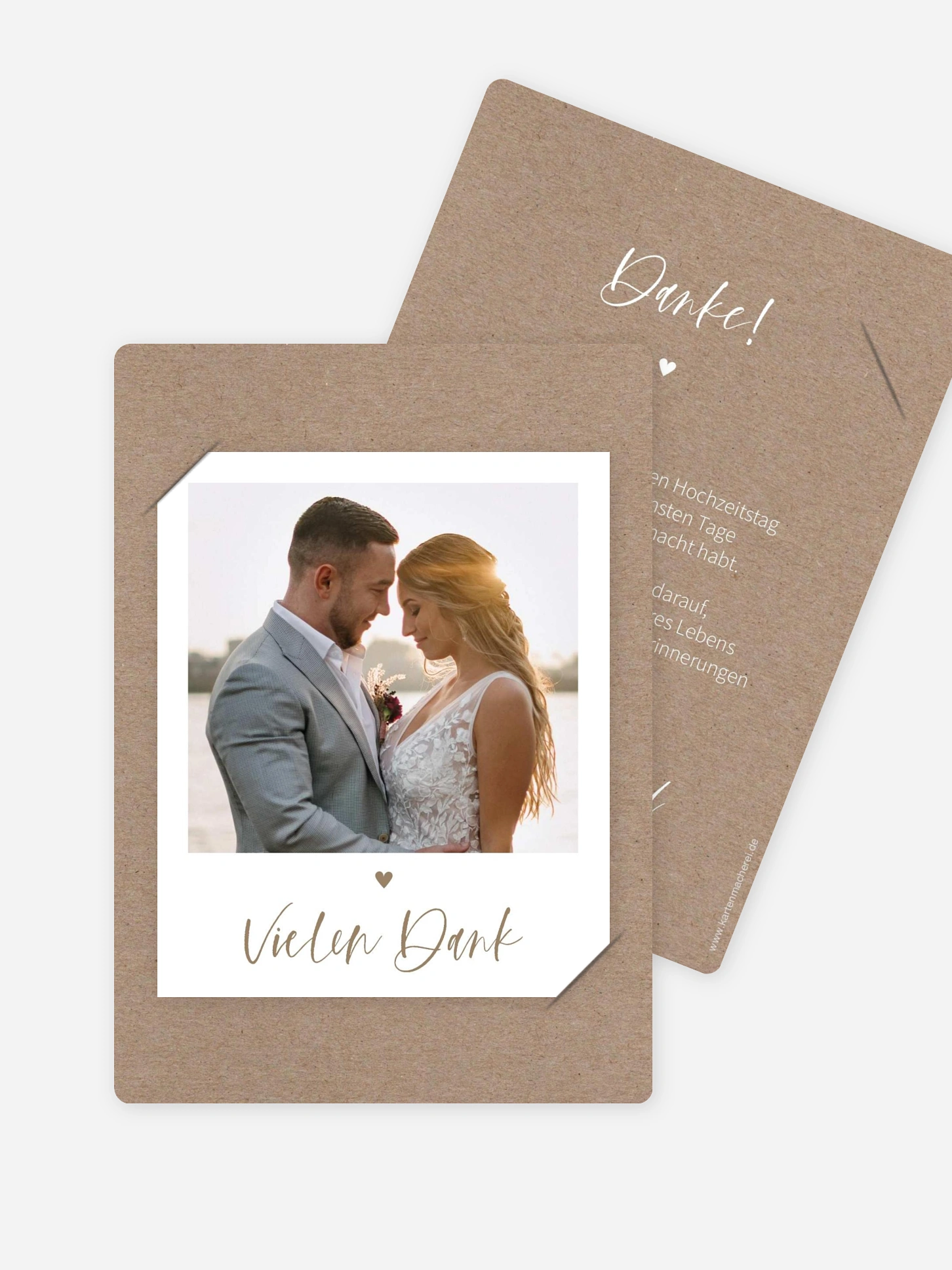 Dankeskarte Hochzeit Lovely Couple